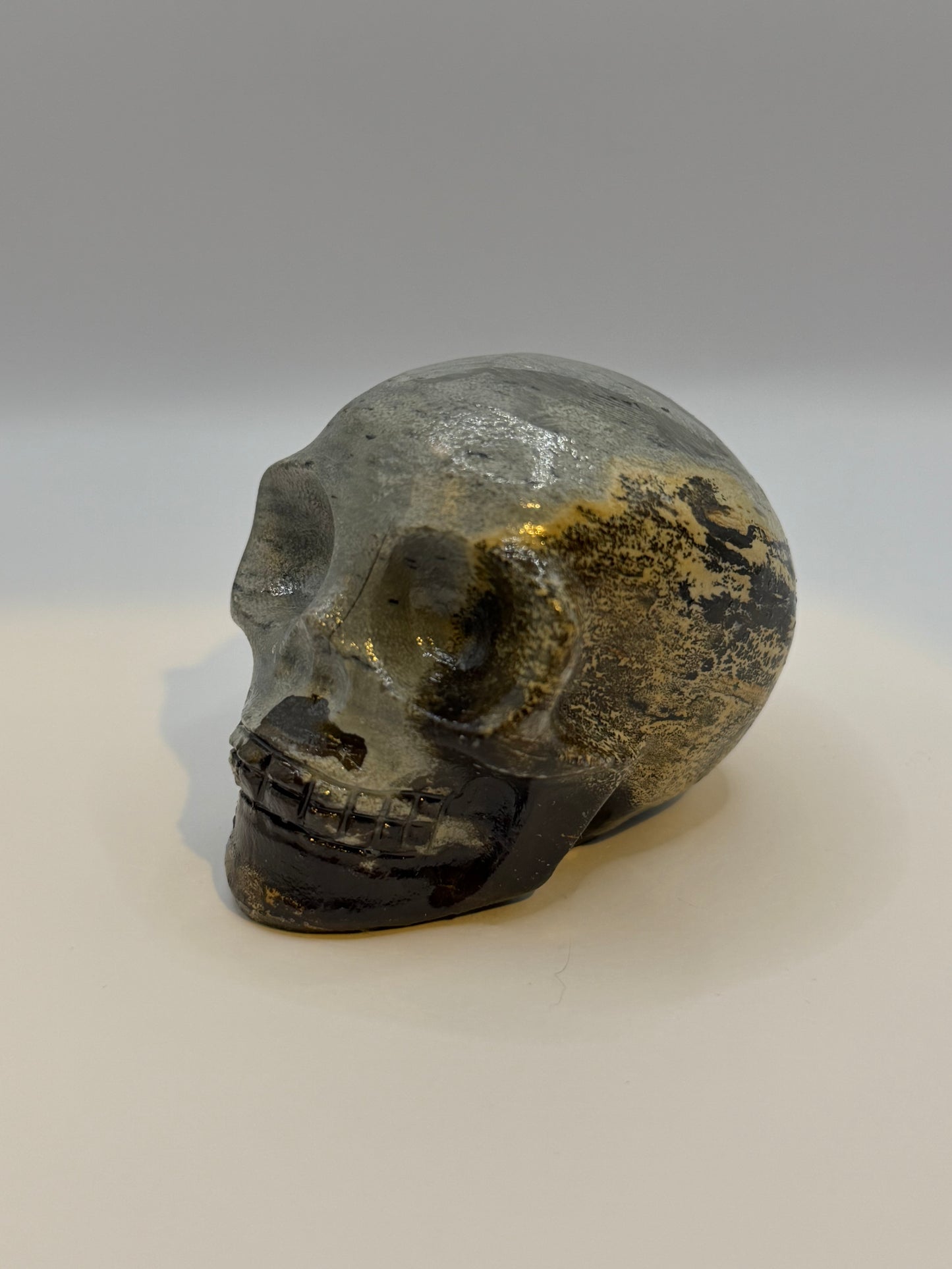 Picasso jasper skulls