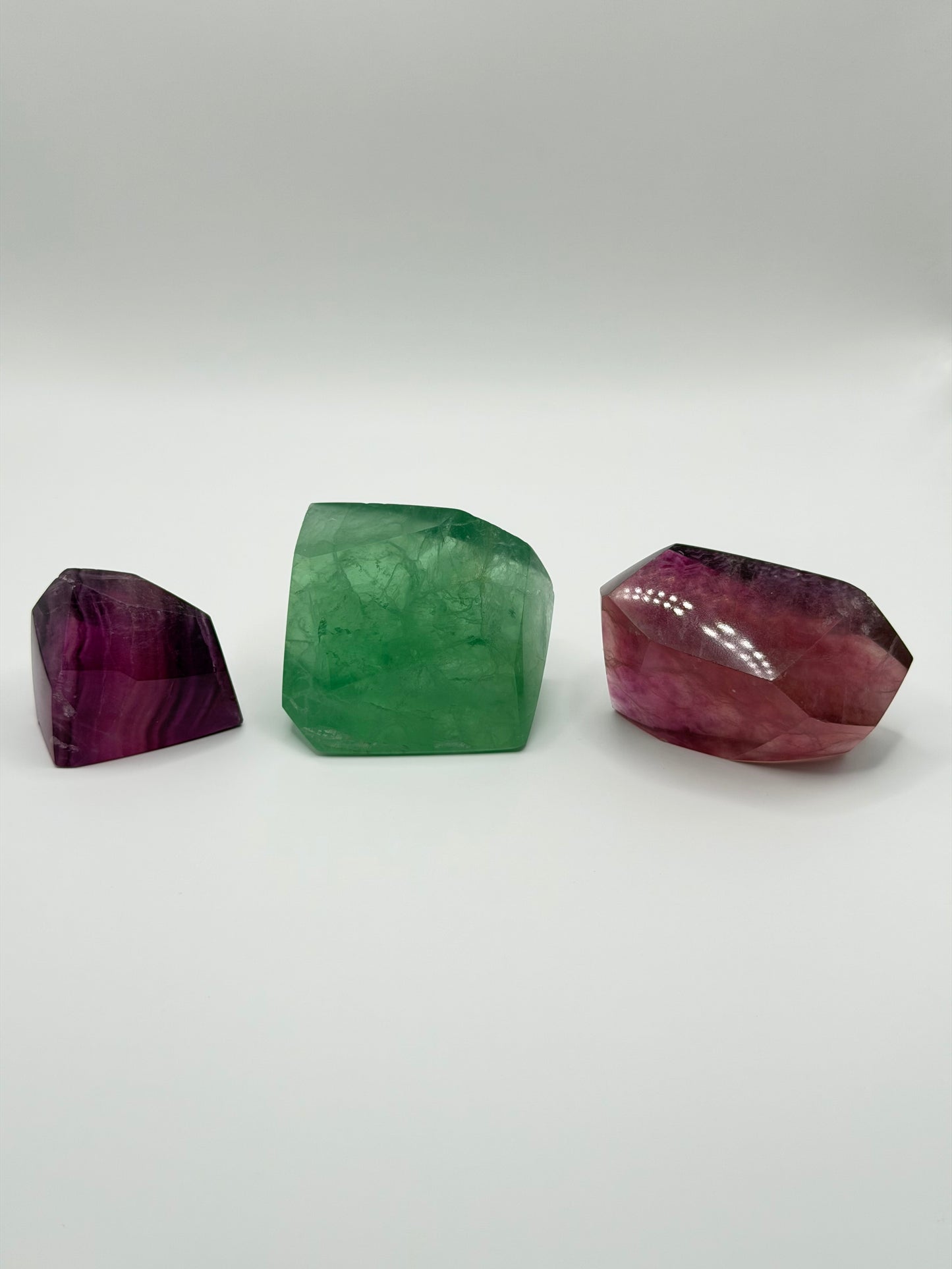 Fluorite gushers