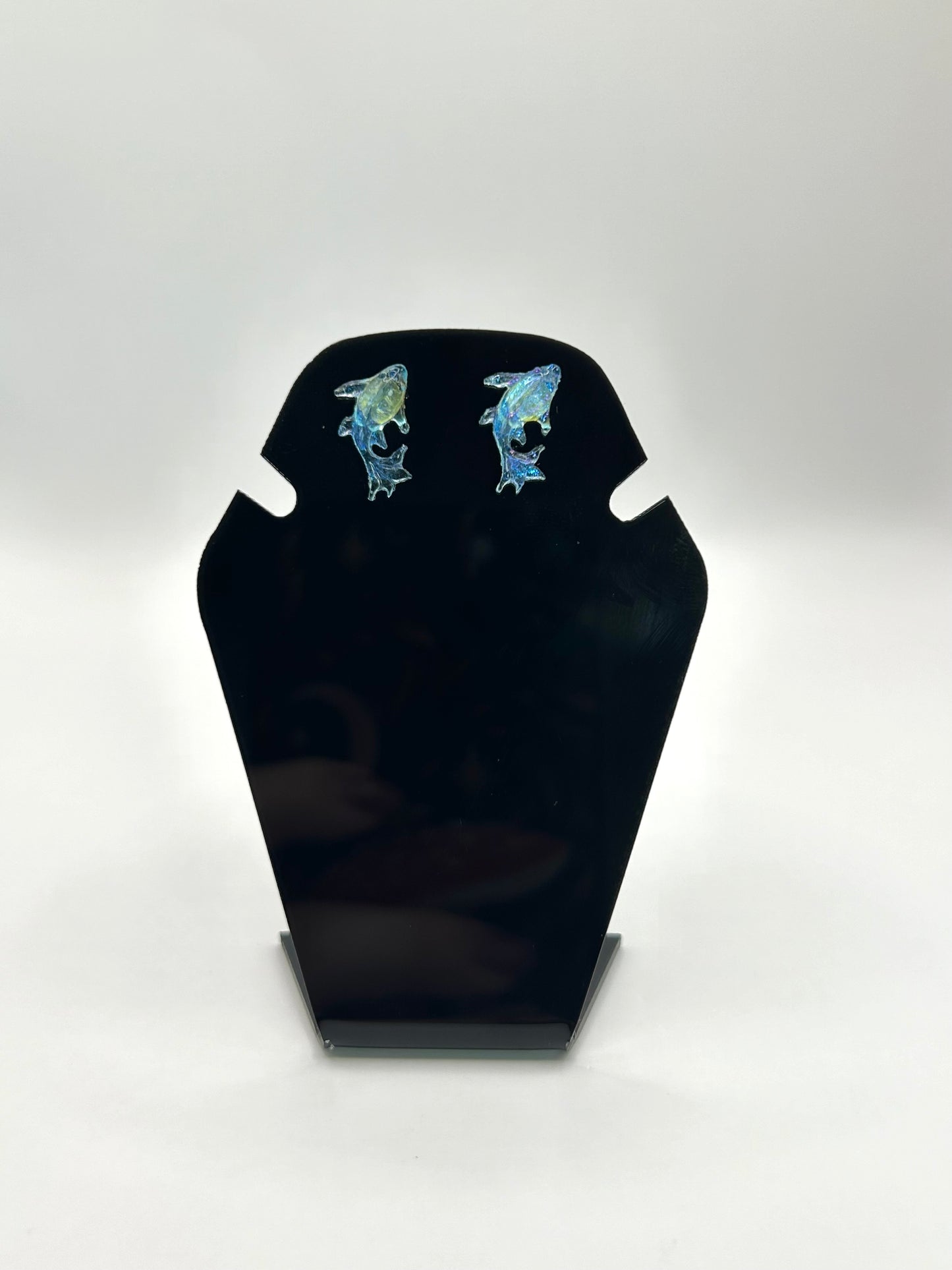 Koi fish stud earrings