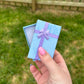 Blue and purple jewellery box