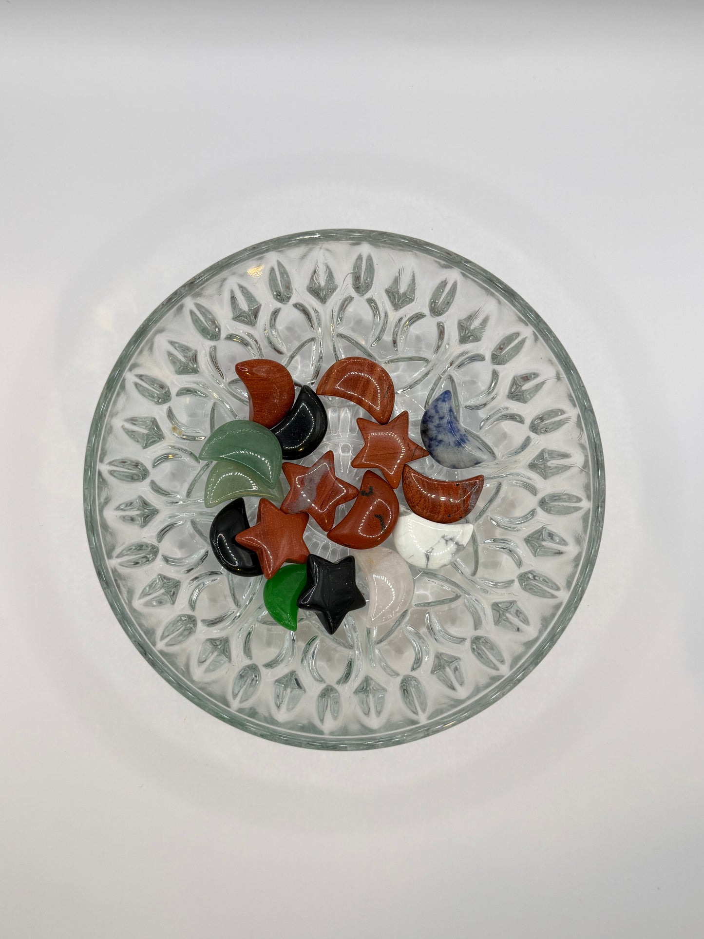 Mini Crystal Moons and Stars