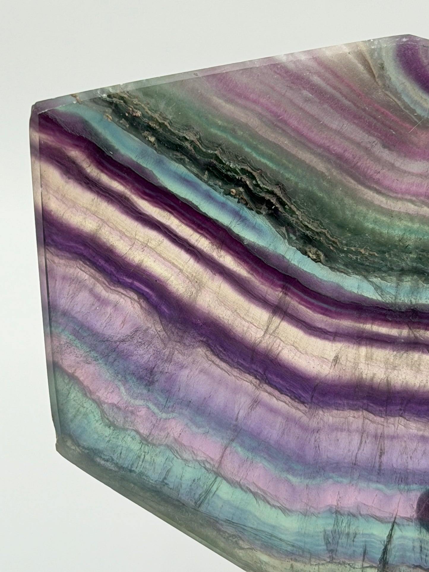 Fluorite slab