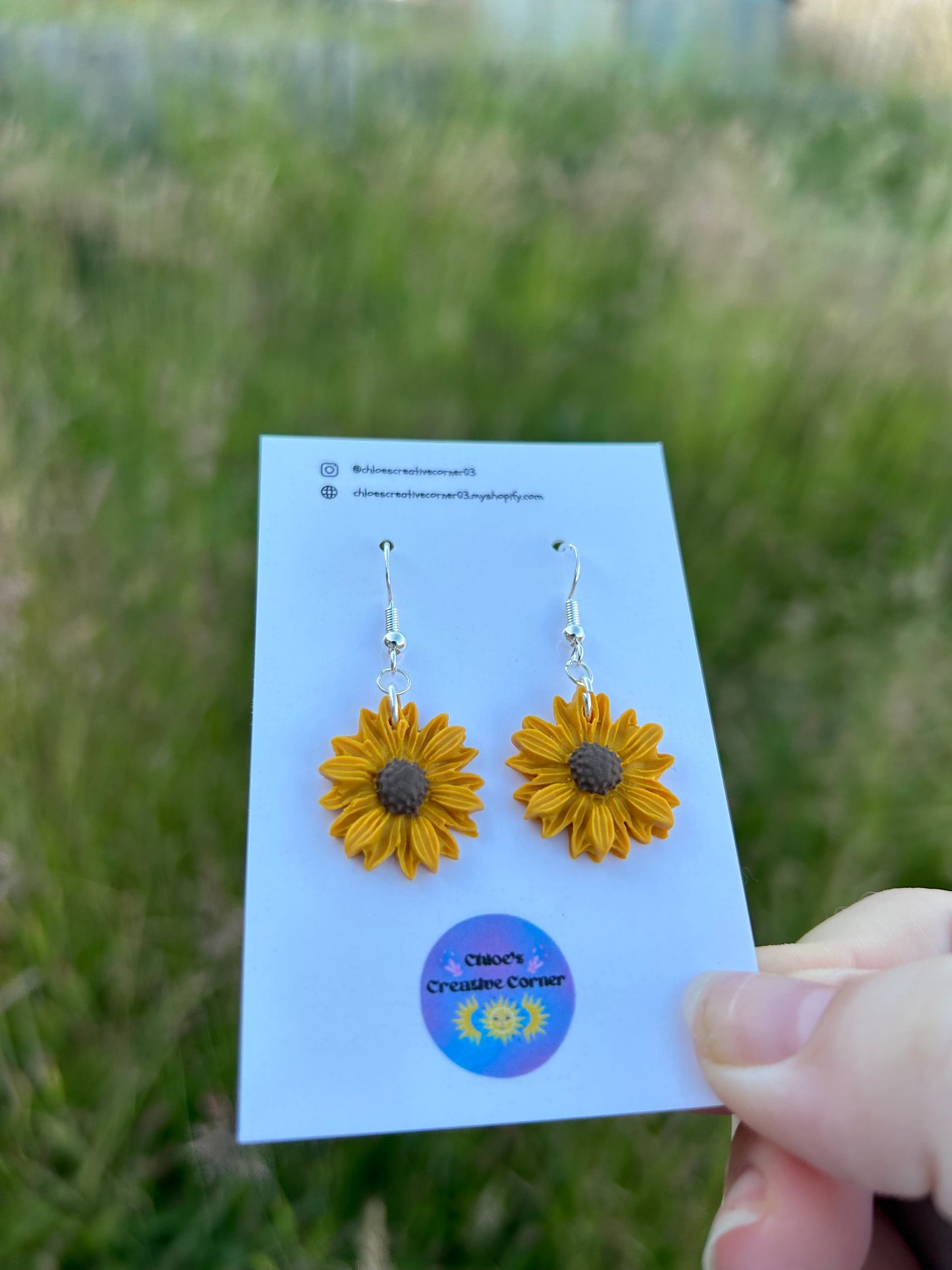 Sunflower dangles