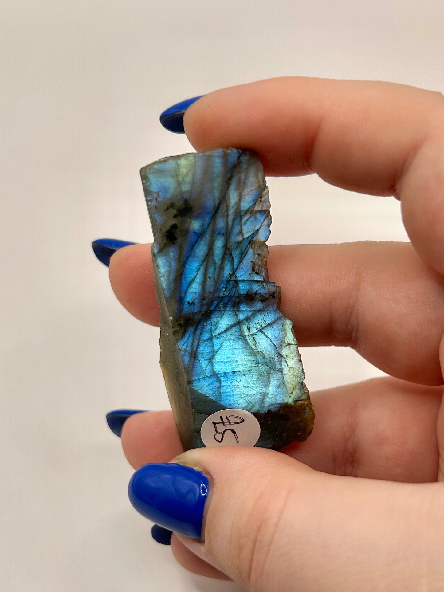 Raw labradorite chunk