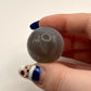 Grey agate sphere