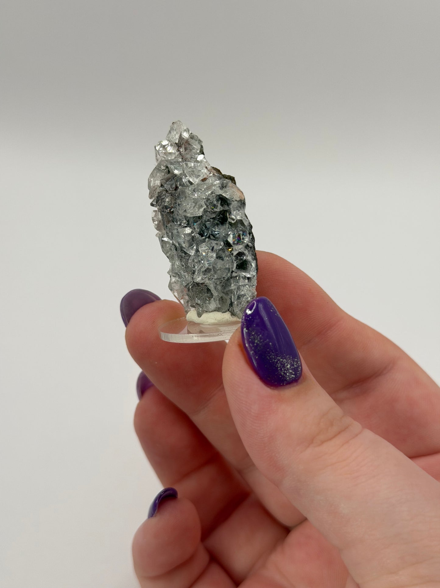 Water well diamond Apophyllite specimen
