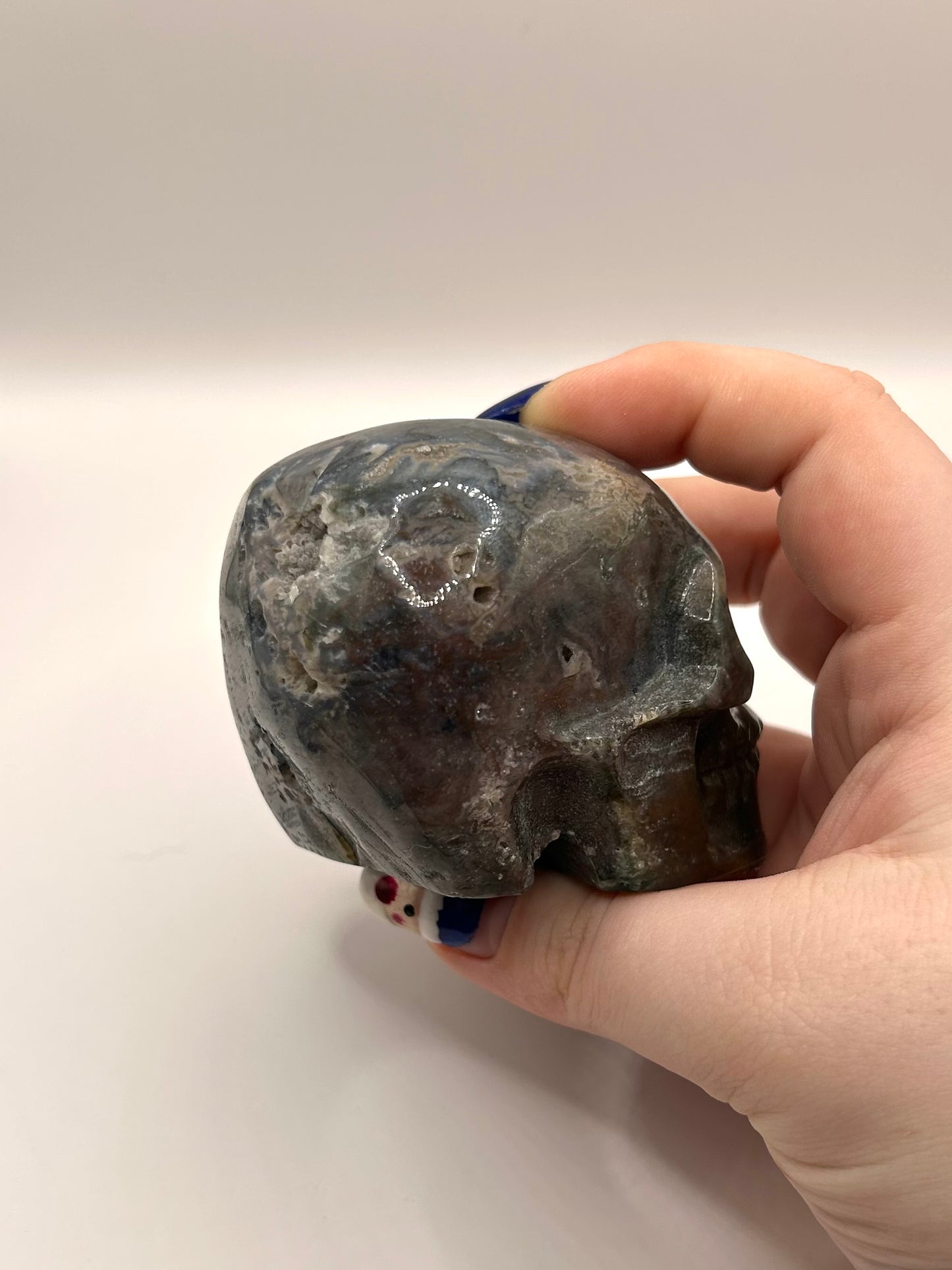 Large Ocean Jasper Skull