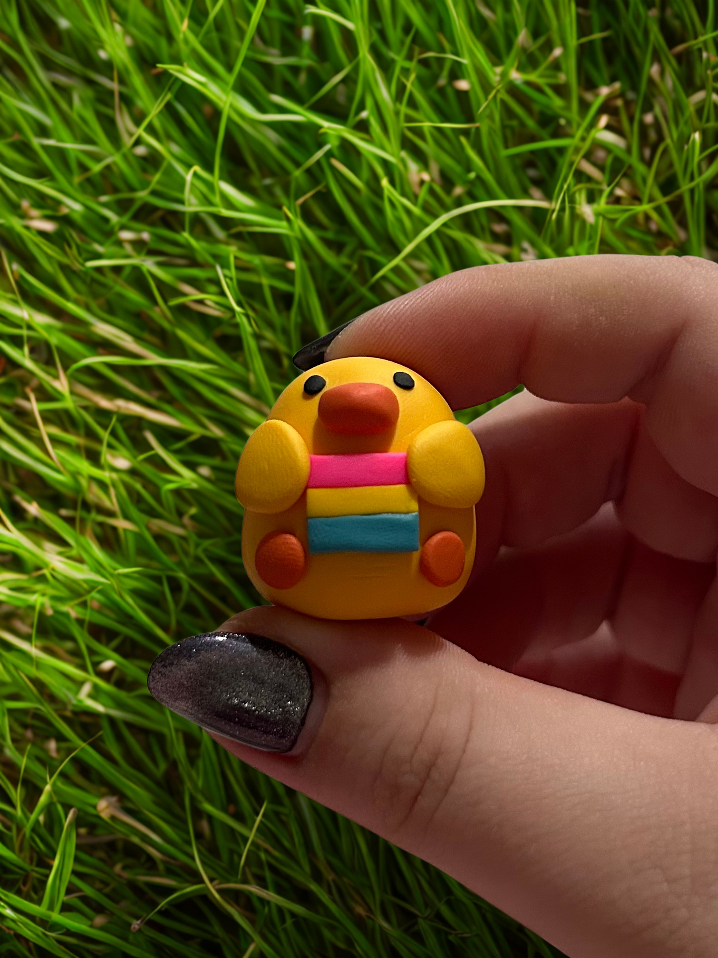 Pansexual flag duckie