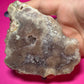 Raw pink amethyst slab