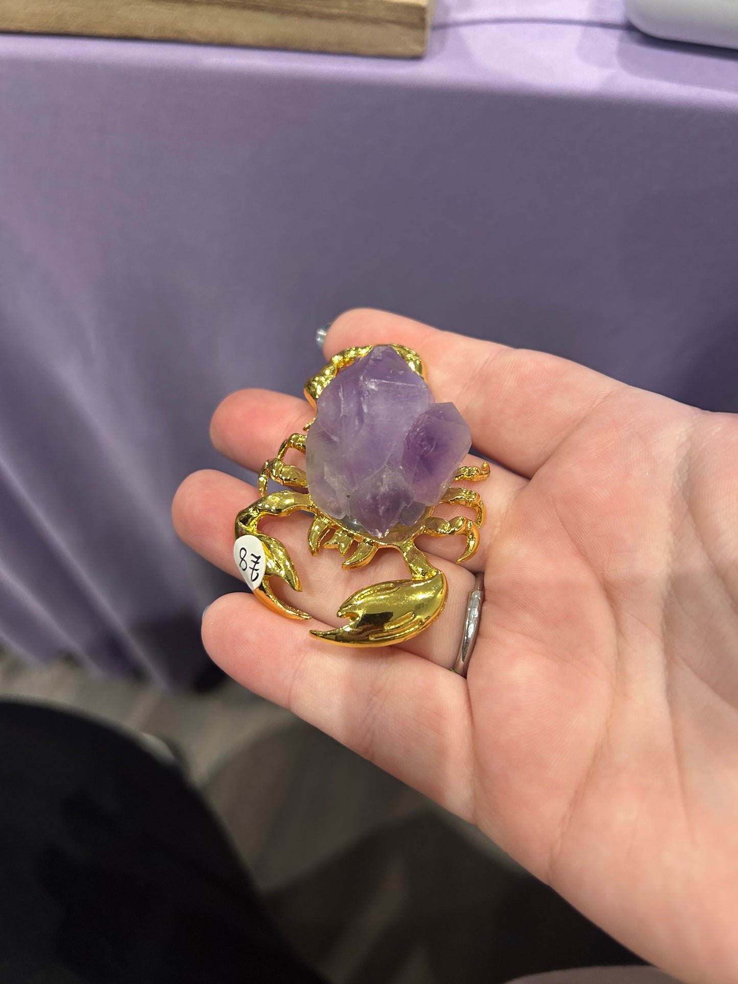 Amethyst scorpion