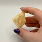 Yellow calcite raw chunk
