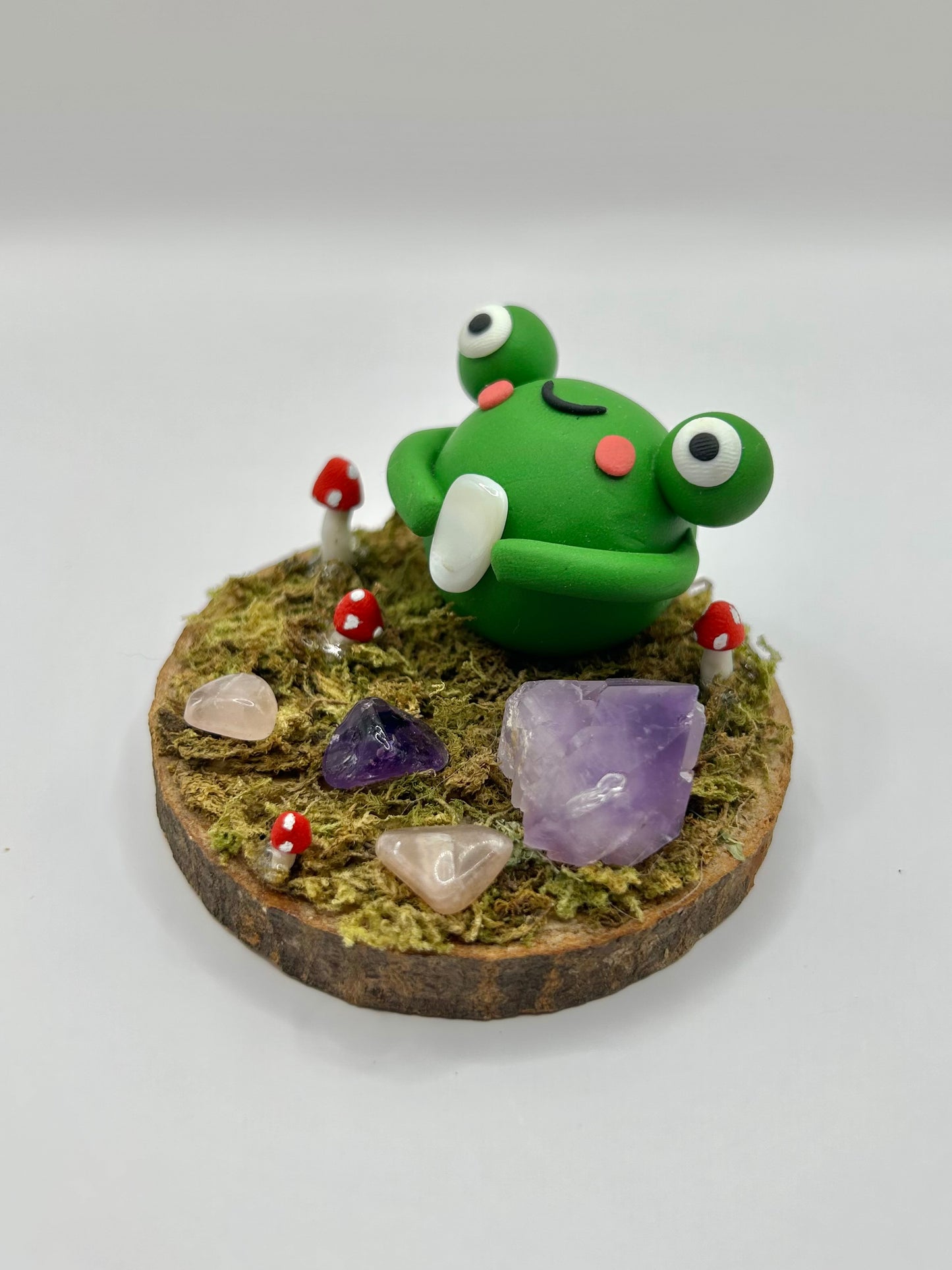 Froggy wood scene