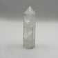 Clear quartz tower