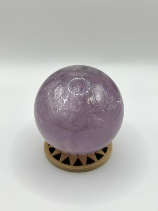 High quality amethyst sphere