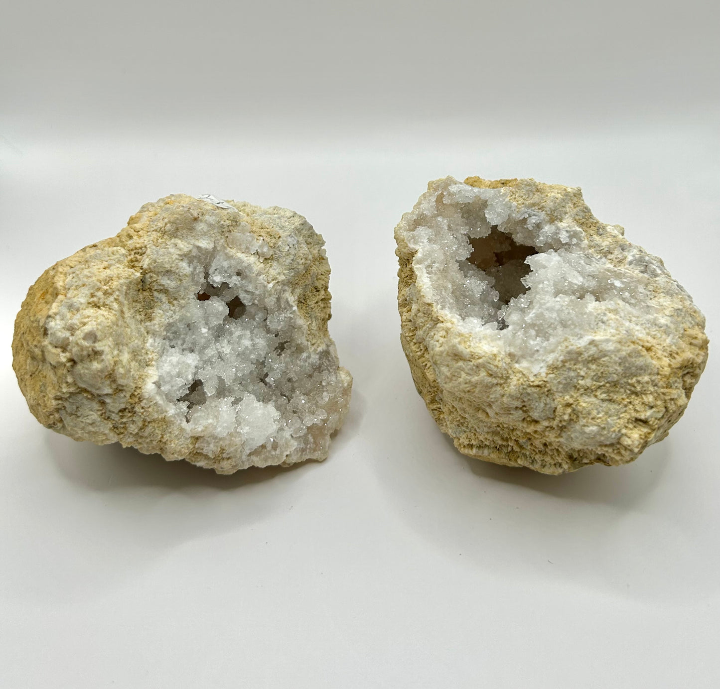 Cracked geode pair