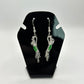 Green  Chalcedony earrings