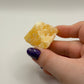 Yellow calcite raw chunk