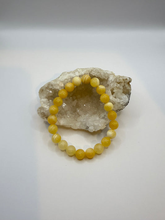 Yellow Calcite Bracelet