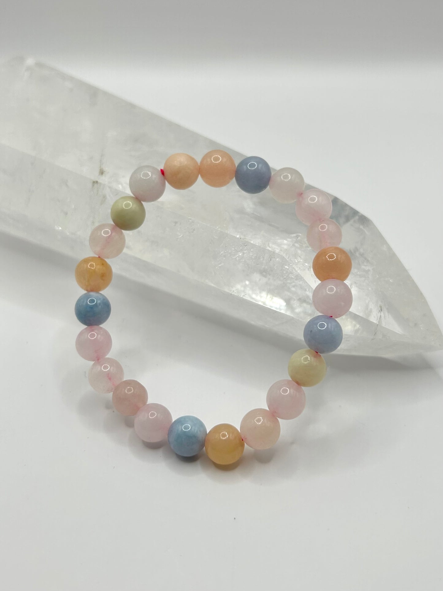 Morganite bracelet