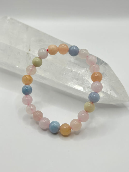 Morganite bracelet