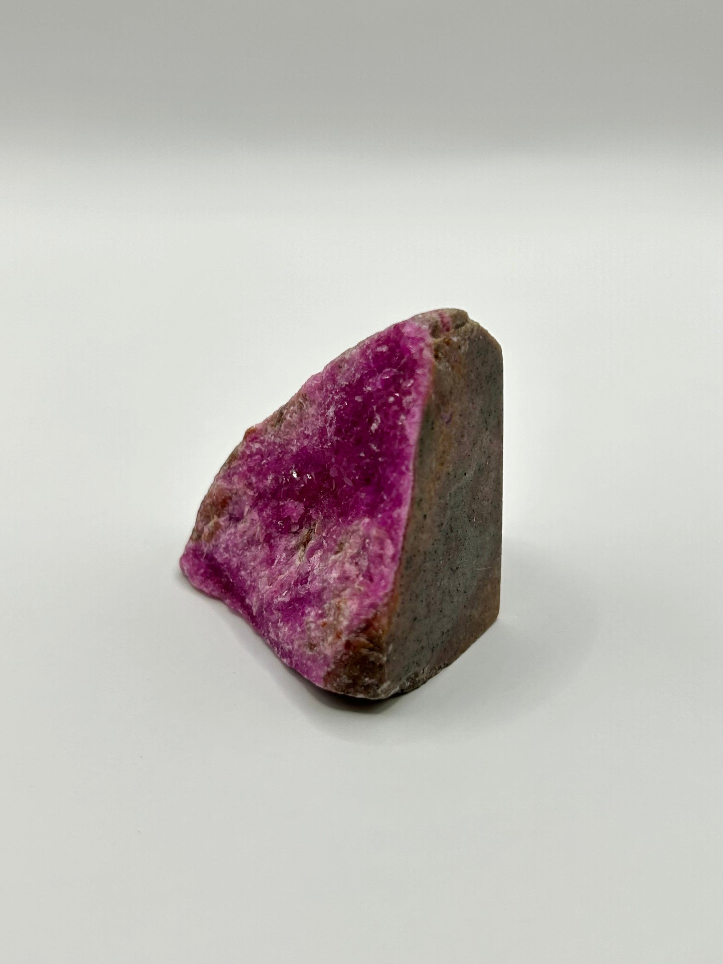 Cobalt calcite chunk