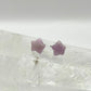 Kunzite star studs