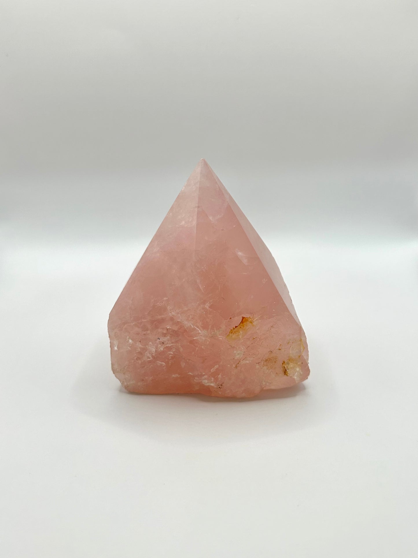 Rose quartz cut base