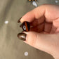 Red tigers eye ring