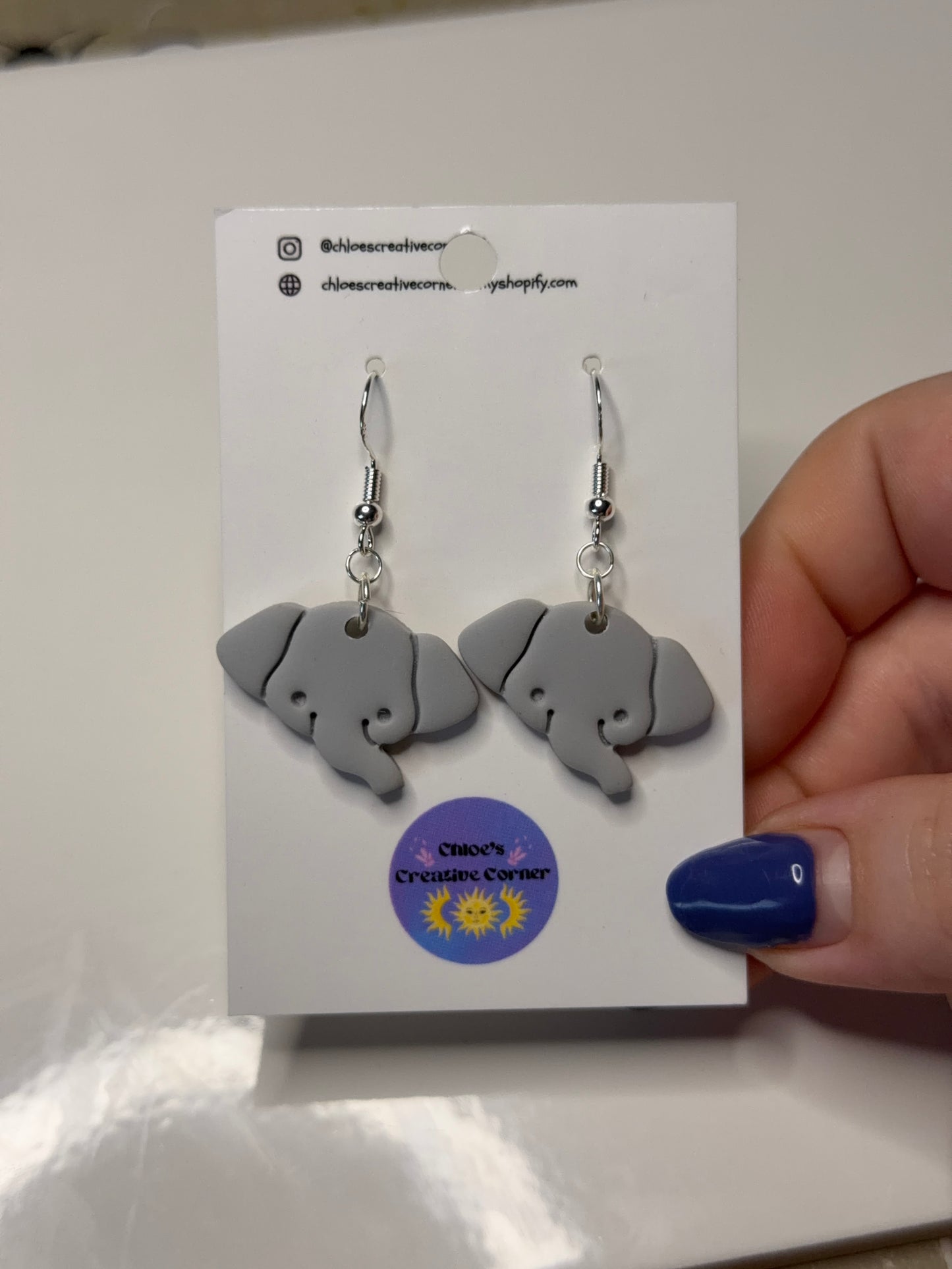 Elephant earrings