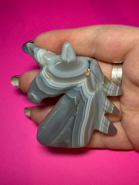 Agate unicorn