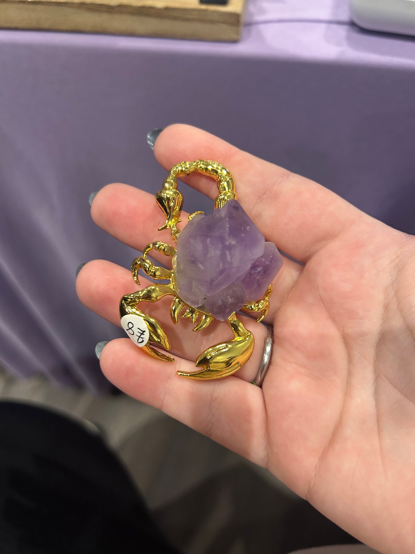 Amethyst scorpion