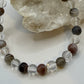 Clear Quartz x Botswana Agate Bracelet