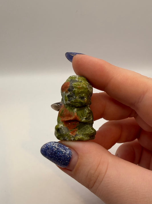 Unakite Buddha