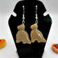 Dino nugget earrings