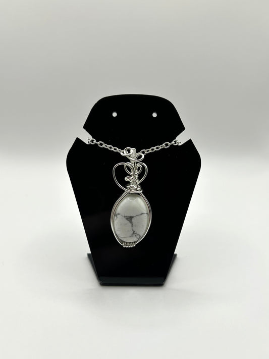 Howlite Pendant