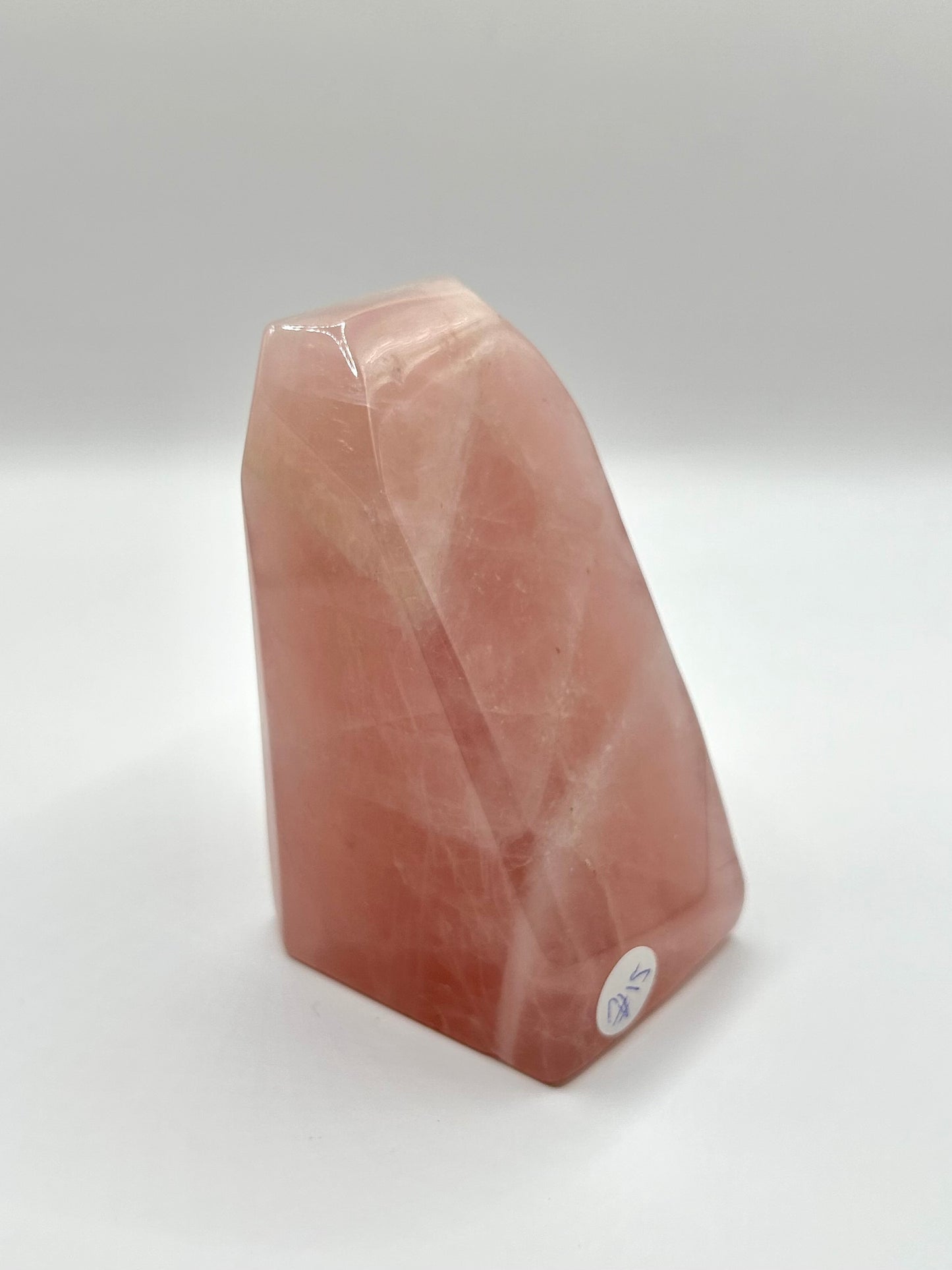 Rose quartz freeform