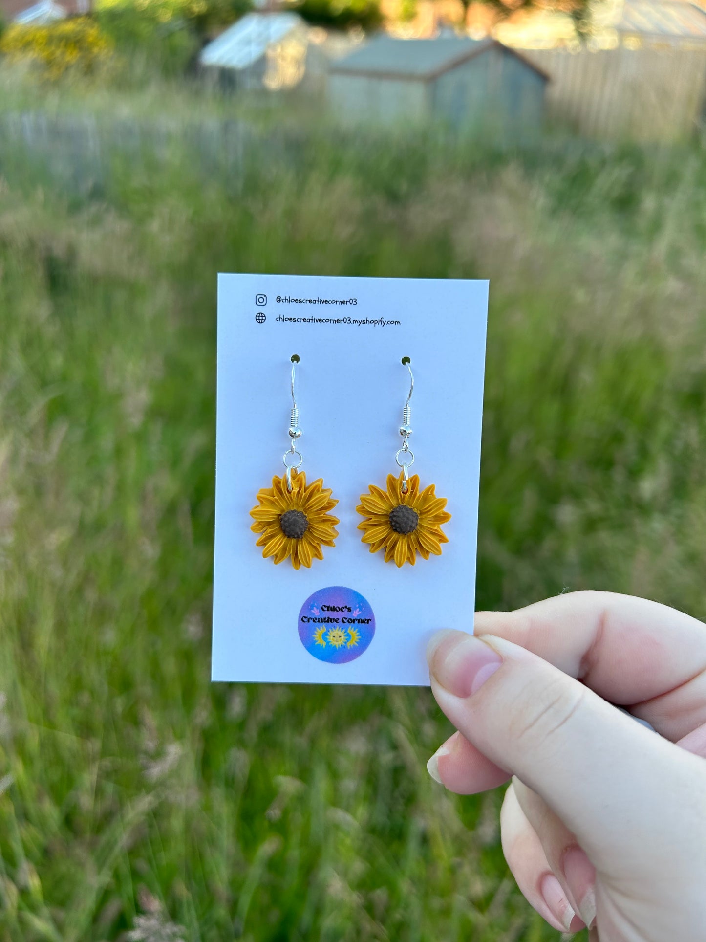 Sunflower dangles