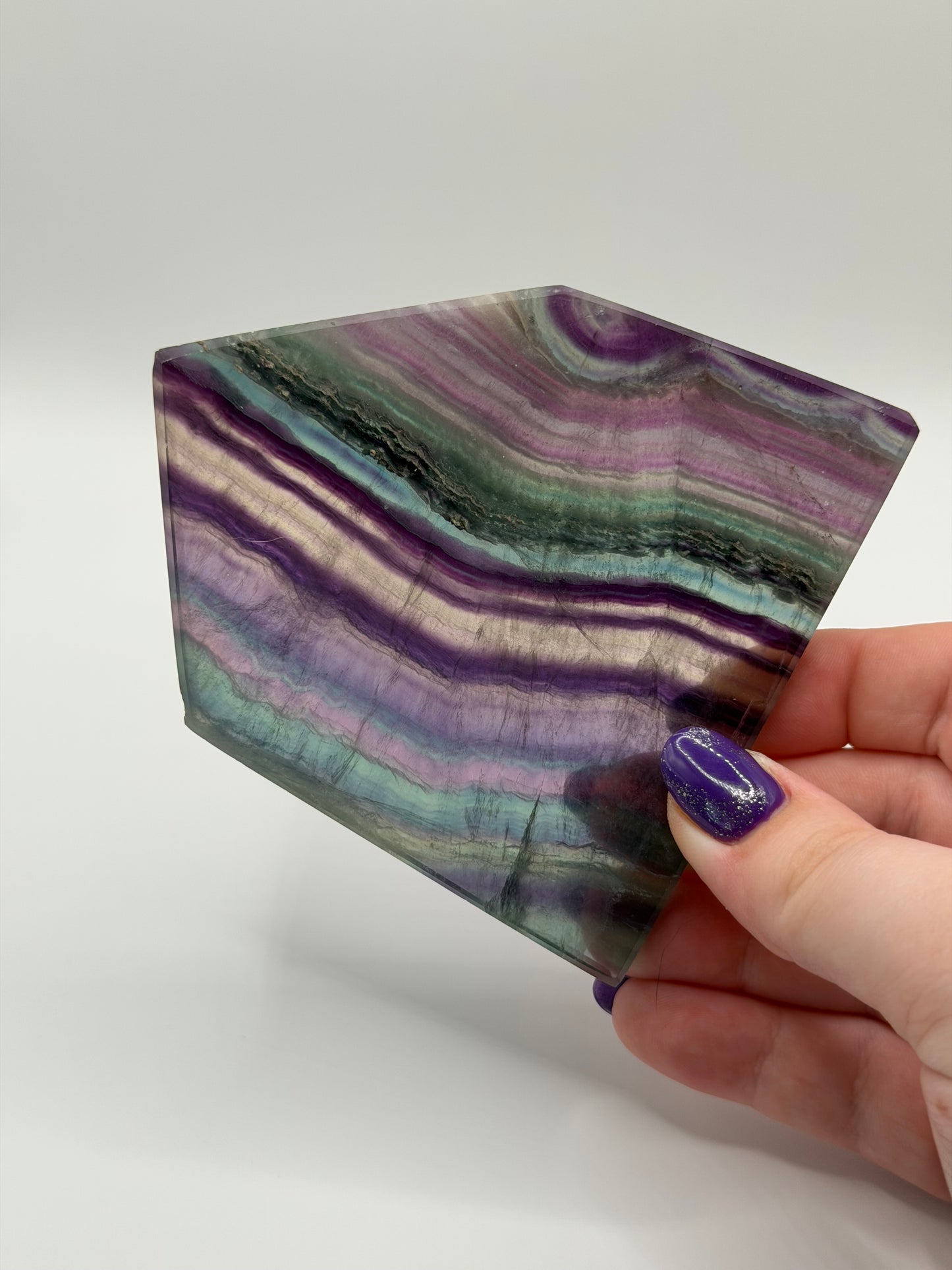 Fluorite slab