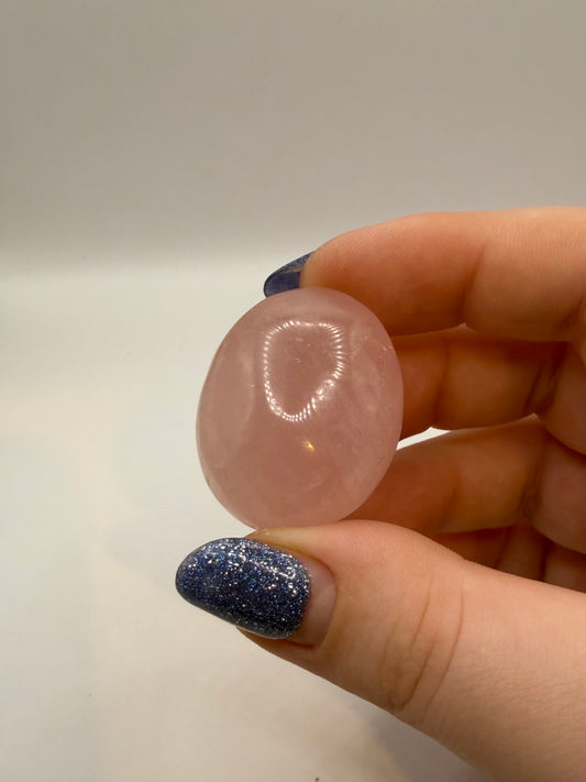 Rose Quartz Mini Palmstone