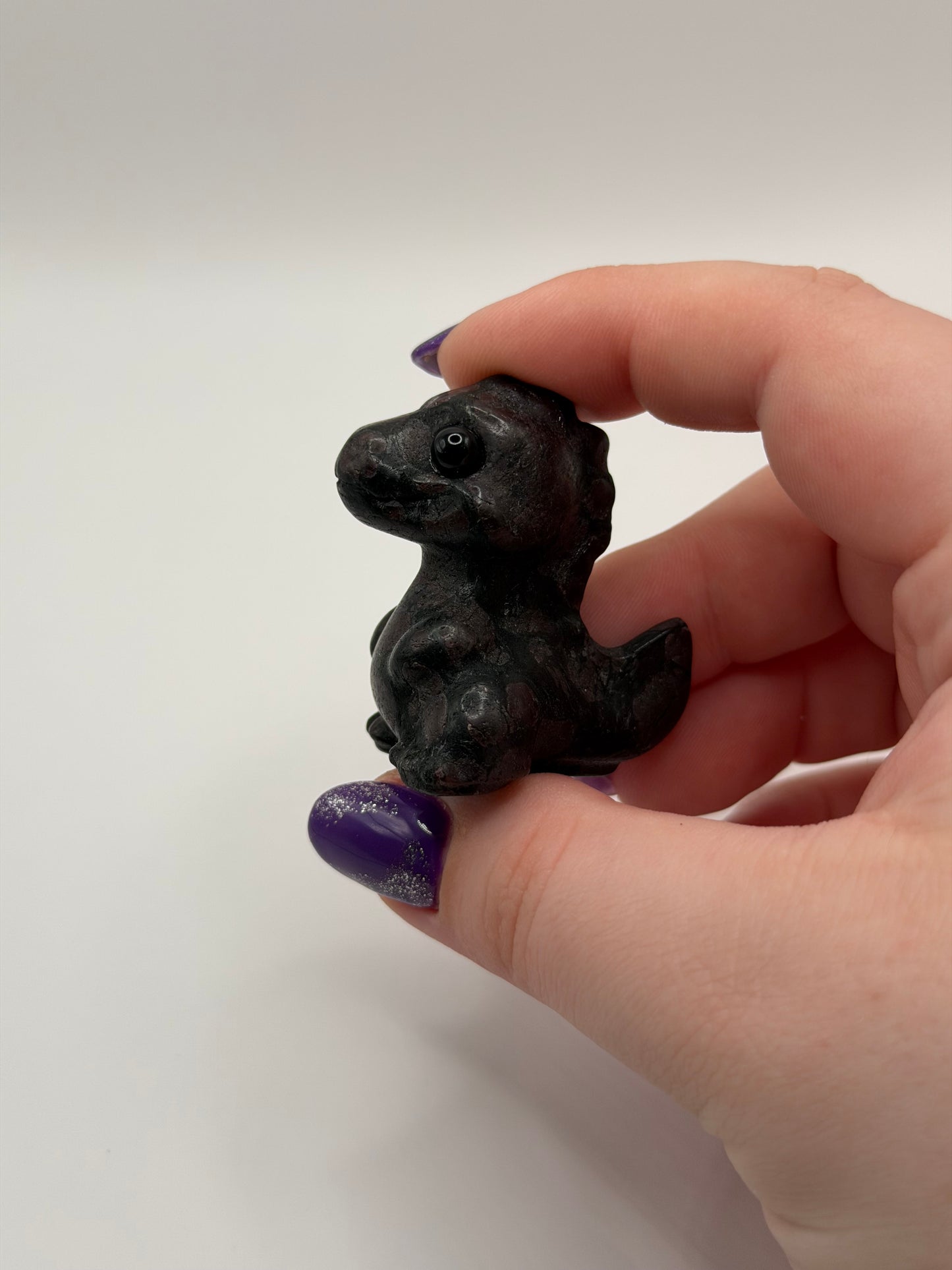 Dinosaur carvings