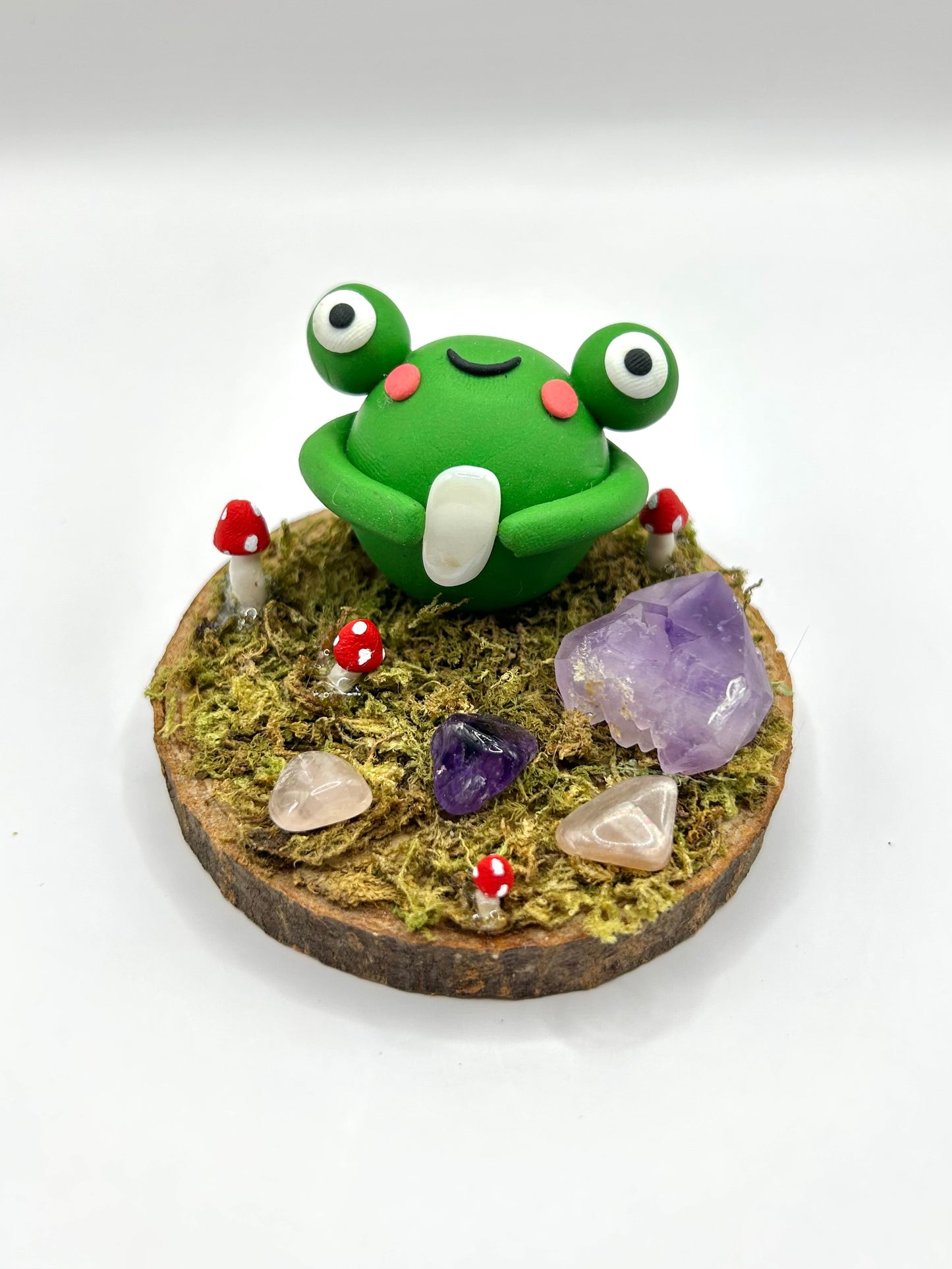 Froggy wood scene