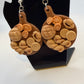 Charcuterie board earrings