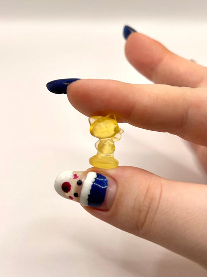 Pokémon fluorite carvings