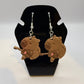 Capybara earrings