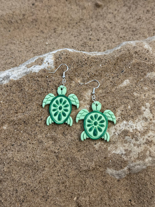 Lagoon turtle dangles
