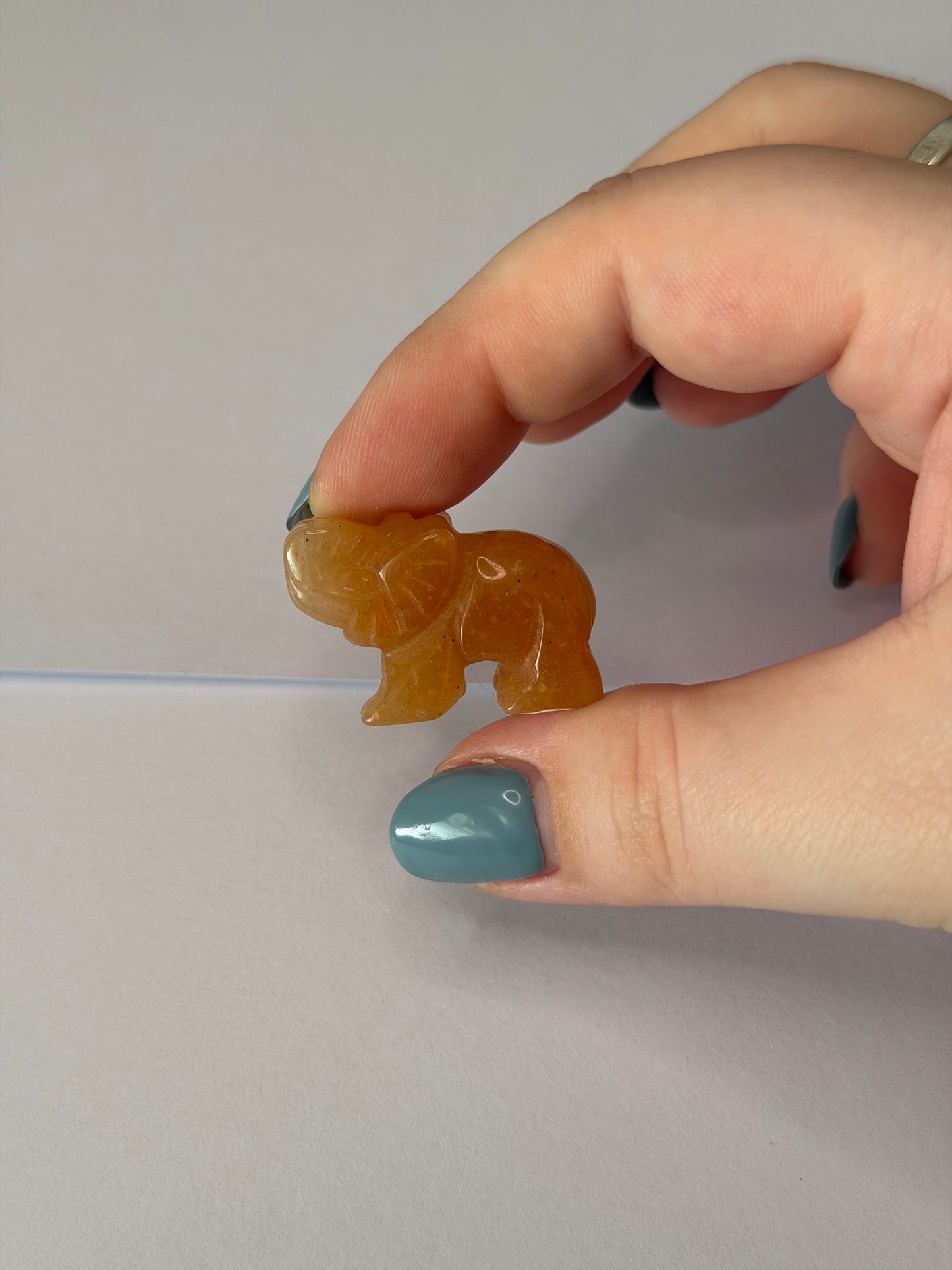 Elephant carvings