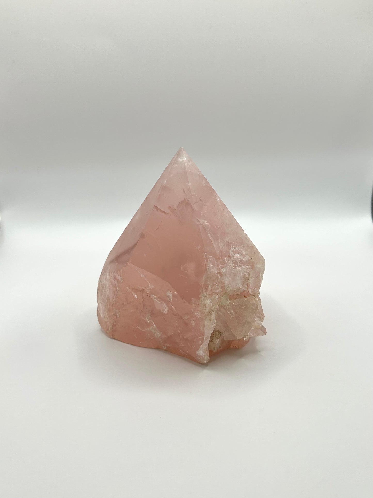 Rose quartz cut base