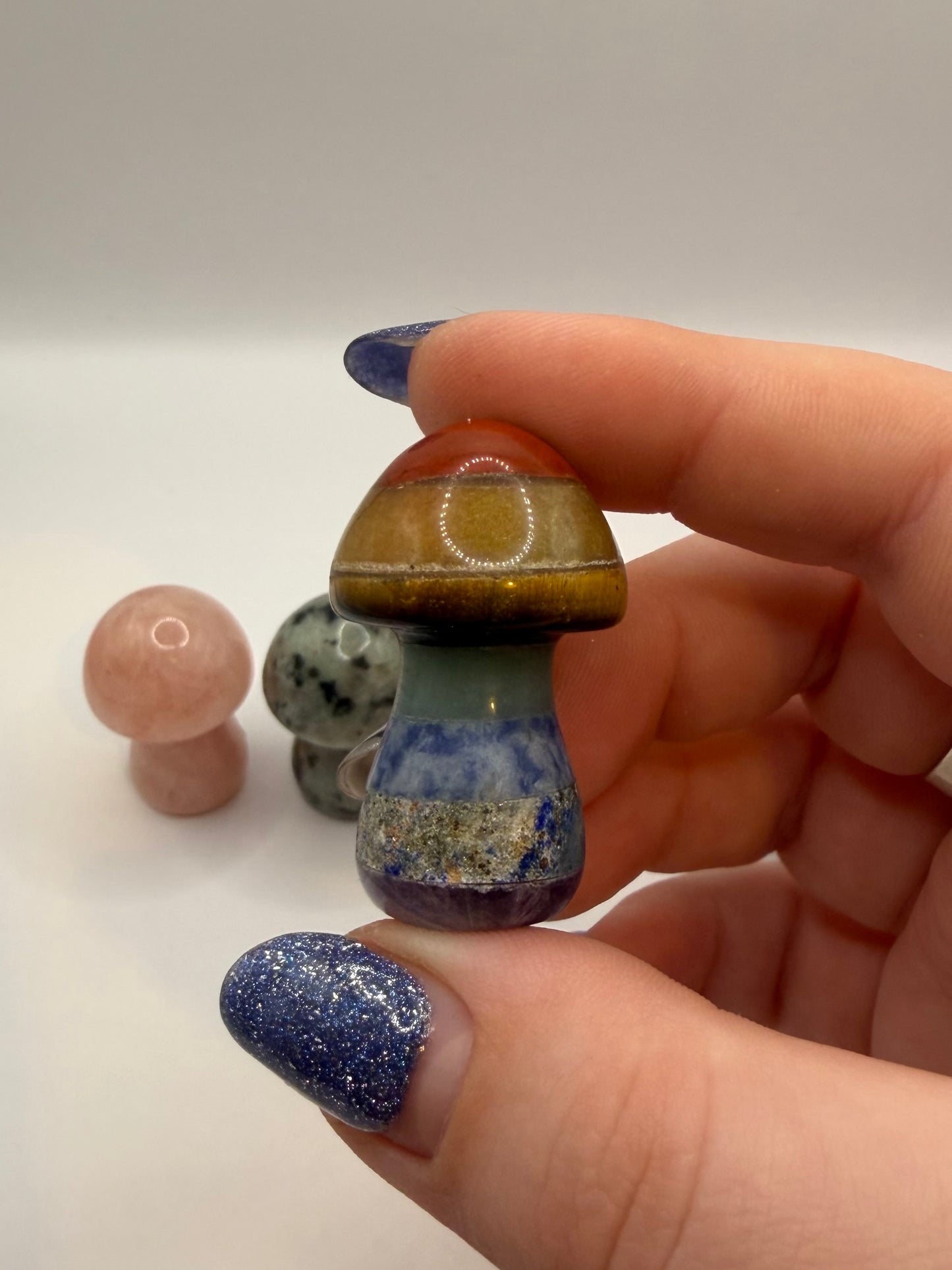 Larger crystal mushrooms