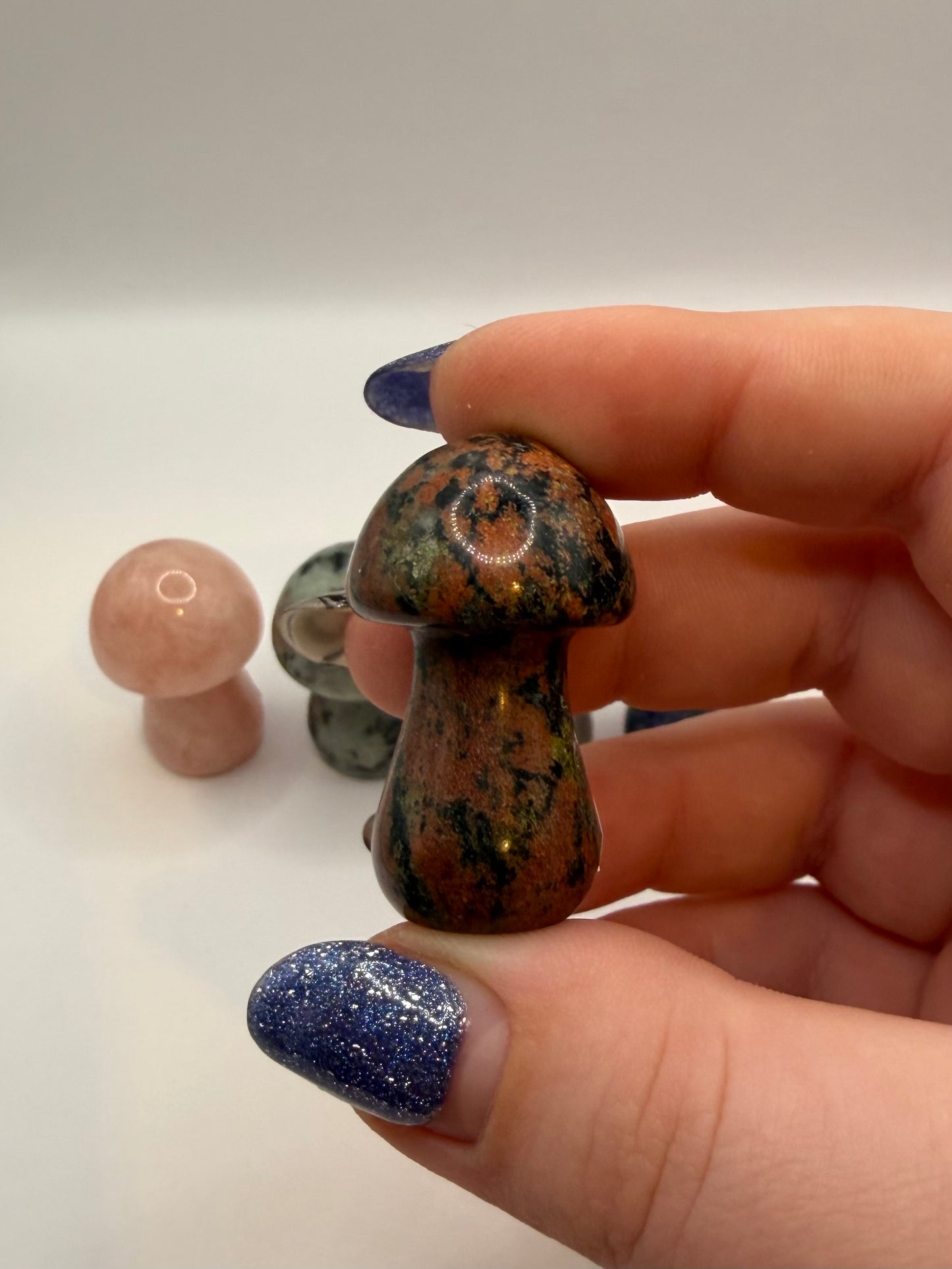 Larger crystal mushrooms