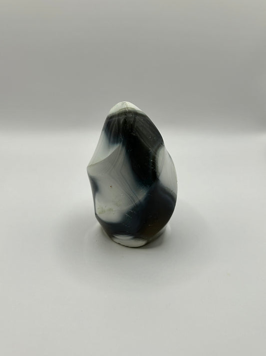 Orca agate flame